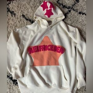 AELFRIC EDEN VINTAGE EMBROIDERY STAR HOODIE **SUPER OVERSIZED**